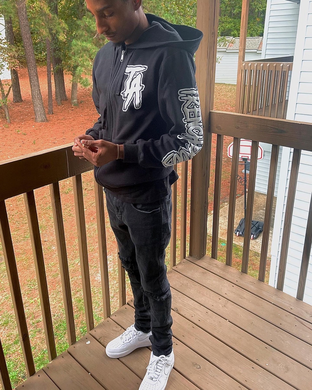 TA Zip-Up Hoodie